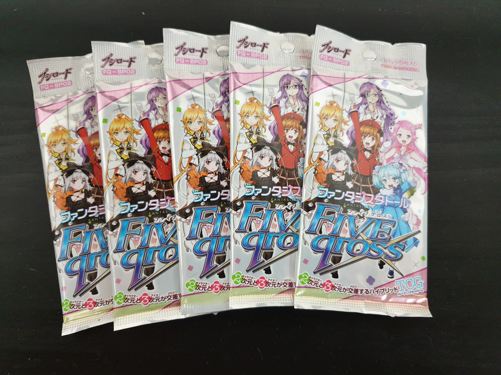 Fantasista Dolls - Five Qross - 5 booster packs