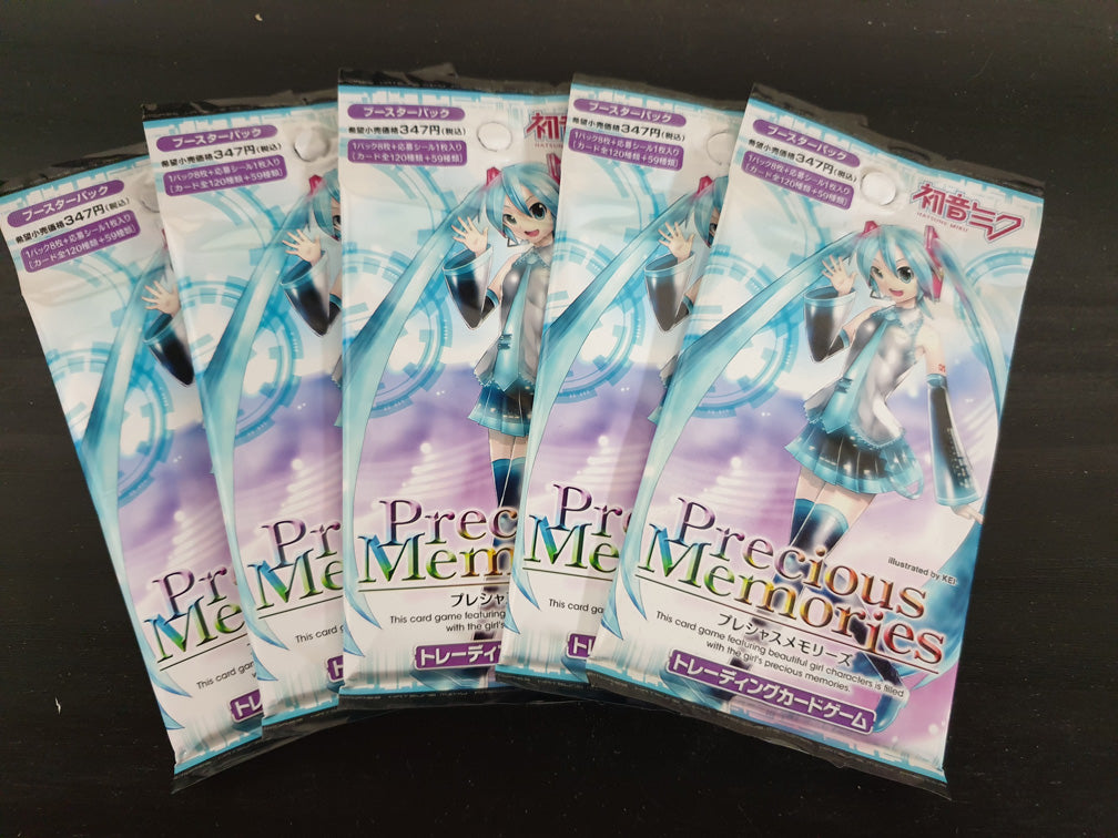 Hatusne Miku - Precious Memories - 5 booster packs TheWeebLounge Hatusne Miku - Precious Memories - 5 booster packs TheWeebLounge