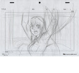 "Actually, I Am…"  8 genga sketch set!  Asahi Kuromine and Youko Shiragami - Super Rare