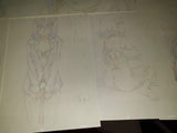 Strike the Blood - Offical replica sketch set - Yukina Himeragi and more