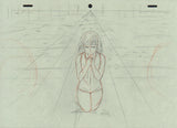 Bakemonogatari - Nadeko Sengoku - 5 genga sketch set