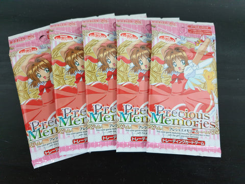Cardcaptor Sakura - Precious Memories - 5 booster packs