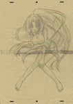 "When They Cry" (Higurashi) - Hanken Sketch - Extremely Rare - Shion/Mion swimsuit